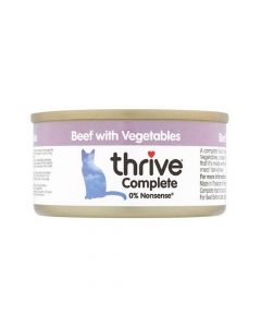Thrive Complete Beef with Vegetables Cat Wet Food - 75g - Pack of 12pcs	