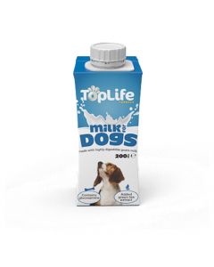 TopLife Milk for Dogs - 200 ml - Pack of 18