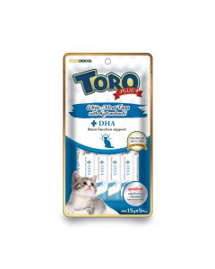 Toro Plus+ White Meat Tuna and Katsuobushi Cat Treat - 5 x 15 g