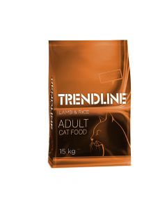 Trendline Lamb & Rice Adult Cat Food - 15Kg