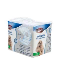 Trixie Diapers for Female Dogs - Medium - 12 pcs