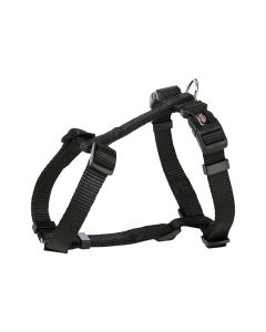 Trixie H Premium Adjustable Dog Harness - Black - Small/Medium