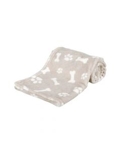 Trixie Kenny Plush Dog Blanket - Grey - Large