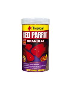 Tropical Red Parrot Granulat Fish Food - 100g