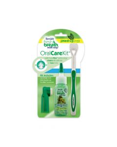 Tropiclean Oral Care Kit for Med-Large Dogs