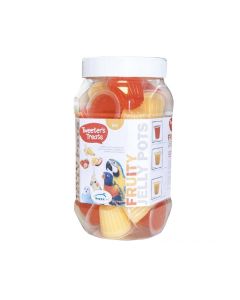 Tweeter's Treats Jelly Pots Bird Treats, 27 pcs Mixed Flavor Jar