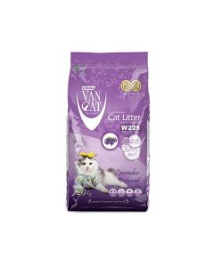 Van Cat Lavander Perfumed Clumping Cat Litter - 20 kg