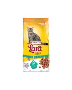 Versele Laga Lara Turkey and Chicken Adult Indoor Dry Cat Food - 2 kg