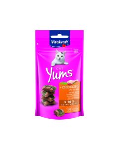 Vitakraft Cat Yums Chicken & Catnip Cat Treat - 40g