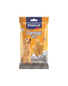 Vitakraft Dental 3 in 1 Plaque Control Sticks Dog Treats - 180 g
