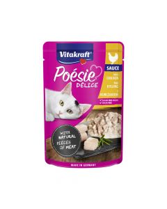 Vitakraft Poésie Deli Sauce Chicken In Sauce Wet Cat Food - 85 g