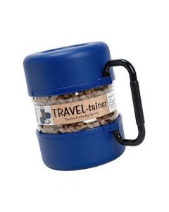 Vittles Vault Travel-Tainer, Blue