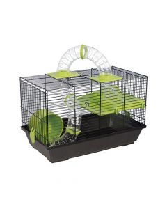 Voltrega Hamster Cage 938N, Black 50.5L x 28W x 32H cm