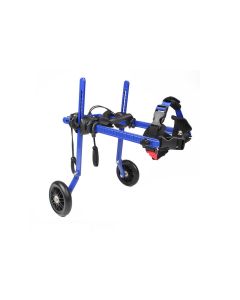 Walkin Wheels Wheelchair for Mini Dogs - Blue