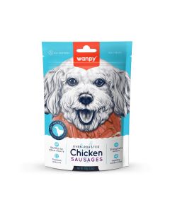 Wanpy Chicken Sausages Dog Treat - 100 g