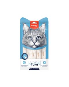 Wanpy Creamy Tuna Lickable Cat Treats - 5 x 14 g