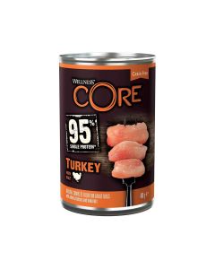 Wellness Core 95% Turkey and Kale Canned Dog Food - 400 g