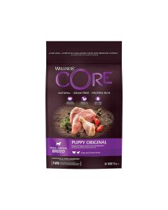 Wellness CORE Grain Free Turkey with Chicken Recipe Dry Puppy Food, 10 Kg