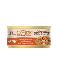 Wellness CORE Signature Selects Chunky Chicken & Turkey - 79g Pack of 12