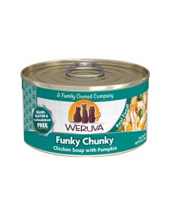 Weruva Funky Chunky Chicken Soup with Pumpkin Wet Cat Food -  85g - Pack of 24