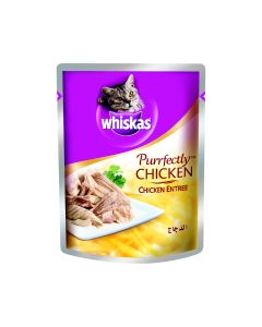 Whiskas Purrfectly Chicken Entree, 85g, Pack of 12