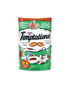 Whiskas Temptation Seafood Medley Cat Treats - 85 g