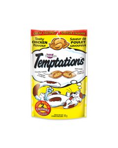 Whiskas Temptation Tasty Chicken Cat Treats - 85 g