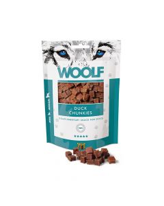 Woolf Duck Chunkies Dog and Cat Treat - 100 g