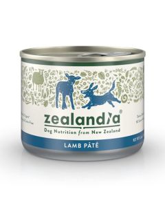 Zealandia Delux Adult Dog Lamb Pate Wet Dog Food - 185 g