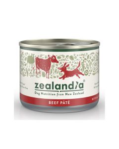 Zealandia Delux Beef Pate Adult Dog Canned Food - 185 g