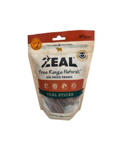 Zeal Free Range Naturals Air Dried Veal Sticks Dog Treats - 125 g