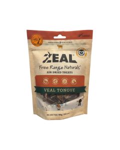 Zeal Free Range Naturals Air Dried Veal Tongue Dog Treats - 85 g