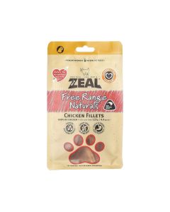 Zeal Free Range Naturals Dried Chicken Breast Fillet Dog Treats - 125 g