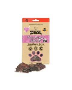 Zeal Free Range Naturals Meaty Bites Dog Treats - 125 g
