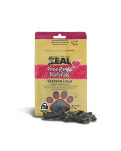 ZEAL Vension Liver Dog Treats - 125g