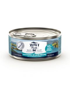 Ziwi Peak Mackerel and Lamb Recipe Canned Cat Food - 85 g